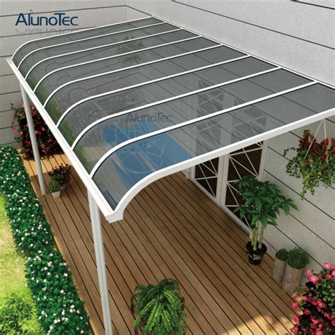 polycarbonate awning with aluminum brackets plastic alloy with metal brackets|polycarbonate awning panels.